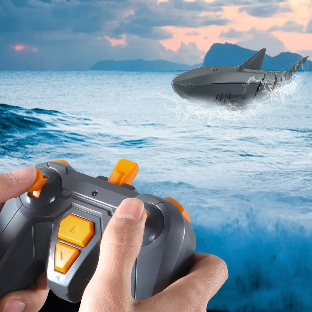 RC Shark with HD Camera – Remote Control Electric Swimming Animal Toy for Bathtubs, Pools and Exciting Underwater Adventures for Kids