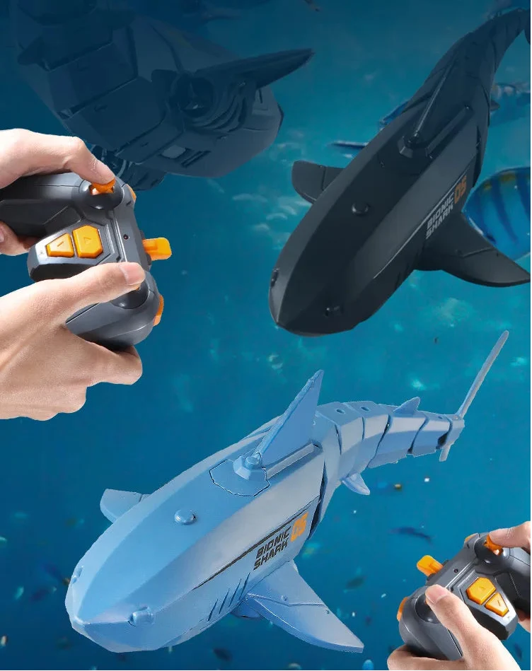 RC Shark with HD Camera – Remote Control Electric Swimming Animal Toy for Bathtubs, Pools and Exciting Underwater Adventures for Kids