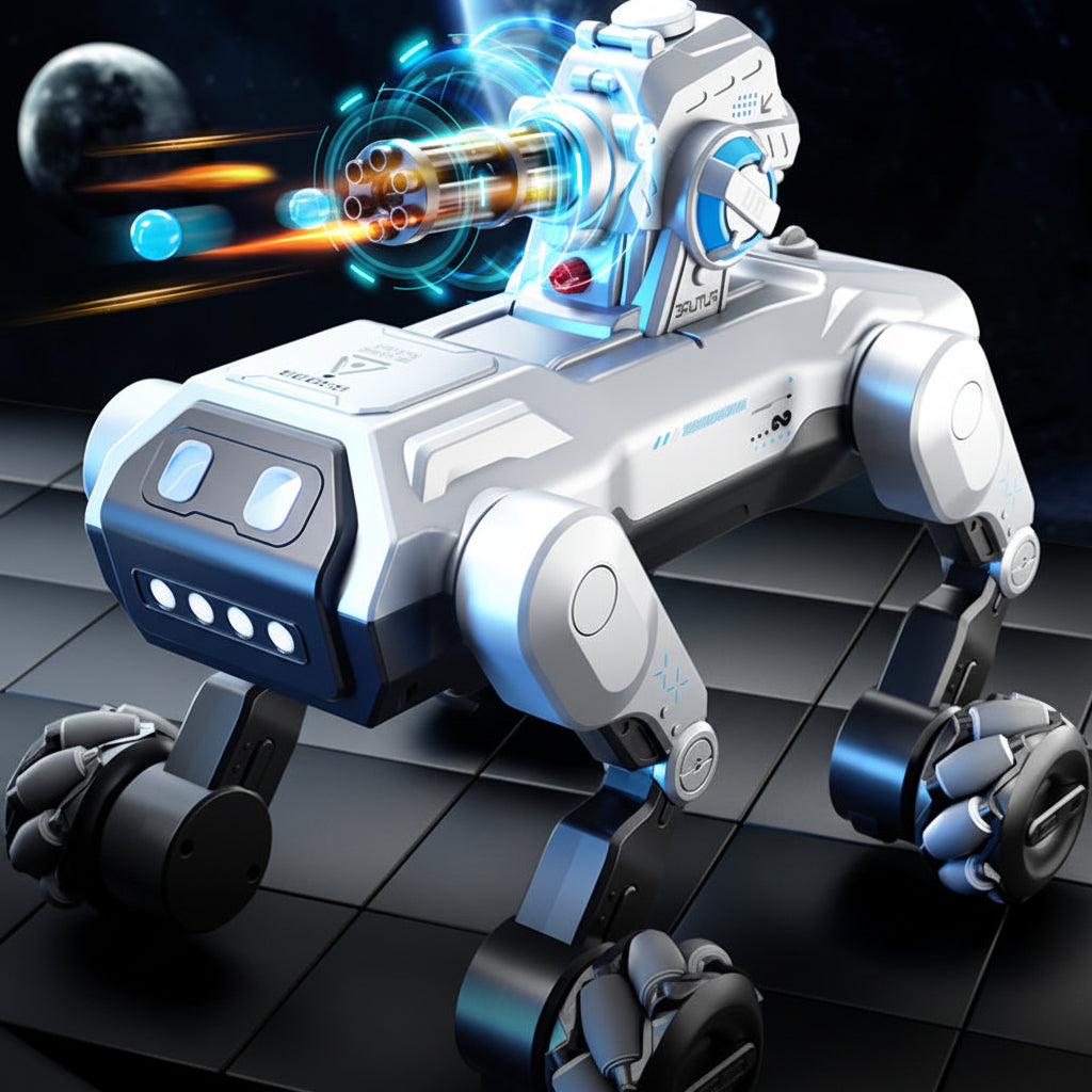 RC Robot Dog Toy - Interactive Electronic Pet with Singing Dancing and Follow Mode, Smart Gift Toy for Kids Entertainment and Learning