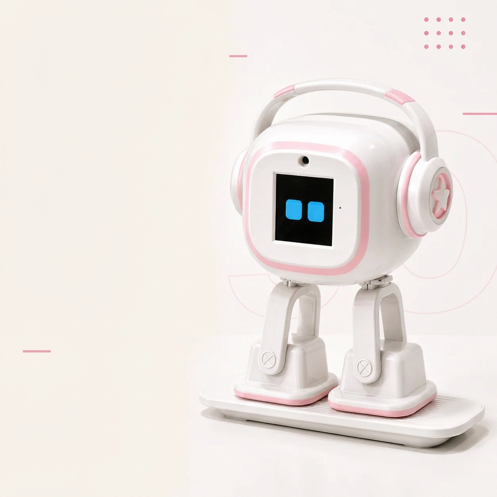 Interactive AI Robot Toy – Voice-Controlled Smart Chatbot with Camera Recognition, Emotional Interaction, Singing and Dancing for Engaging Gifts