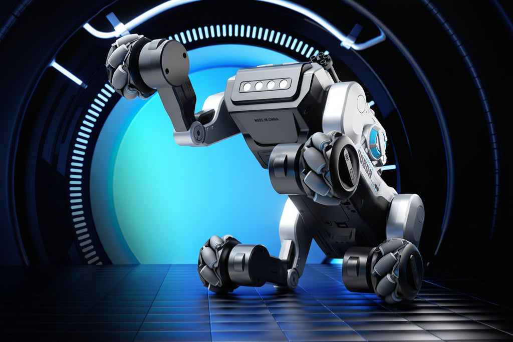 RC Robot Dog Toy - Interactive Electronic Pet with Singing Dancing and Follow Mode, Smart Gift Toy for Kids Entertainment and Learning