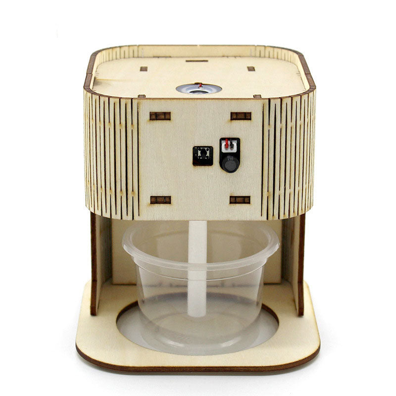 DIY Scientific Experiment Humidifier Model Kit – Handmade Wooden STEM Science Teaching Aid for Children Educational Projects