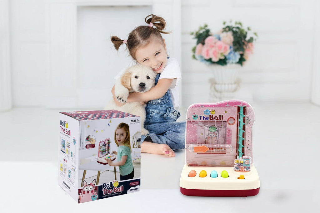Educational Rolling Ball Track Toy – Interactive Puzzle Game for Children and Parents Promoting Problem Solving, Coordination and Family Fun