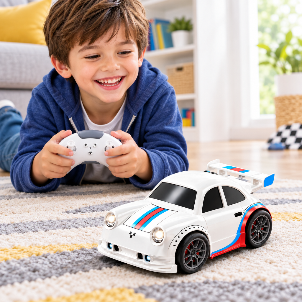 Mini Sensor RC Car – Desktop Follow and Drift Electric Toy for Stress Relief, Interactive Play and Birthday Gifts for Boys