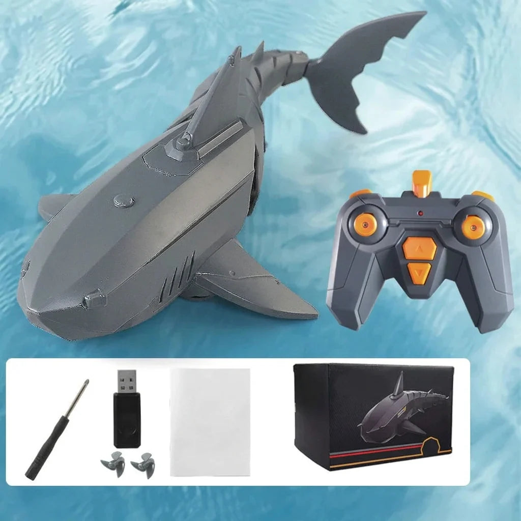 RC Shark with HD Camera – Remote Control Electric Swimming Animal Toy for Bathtubs, Pools and Exciting Underwater Adventures for Kids