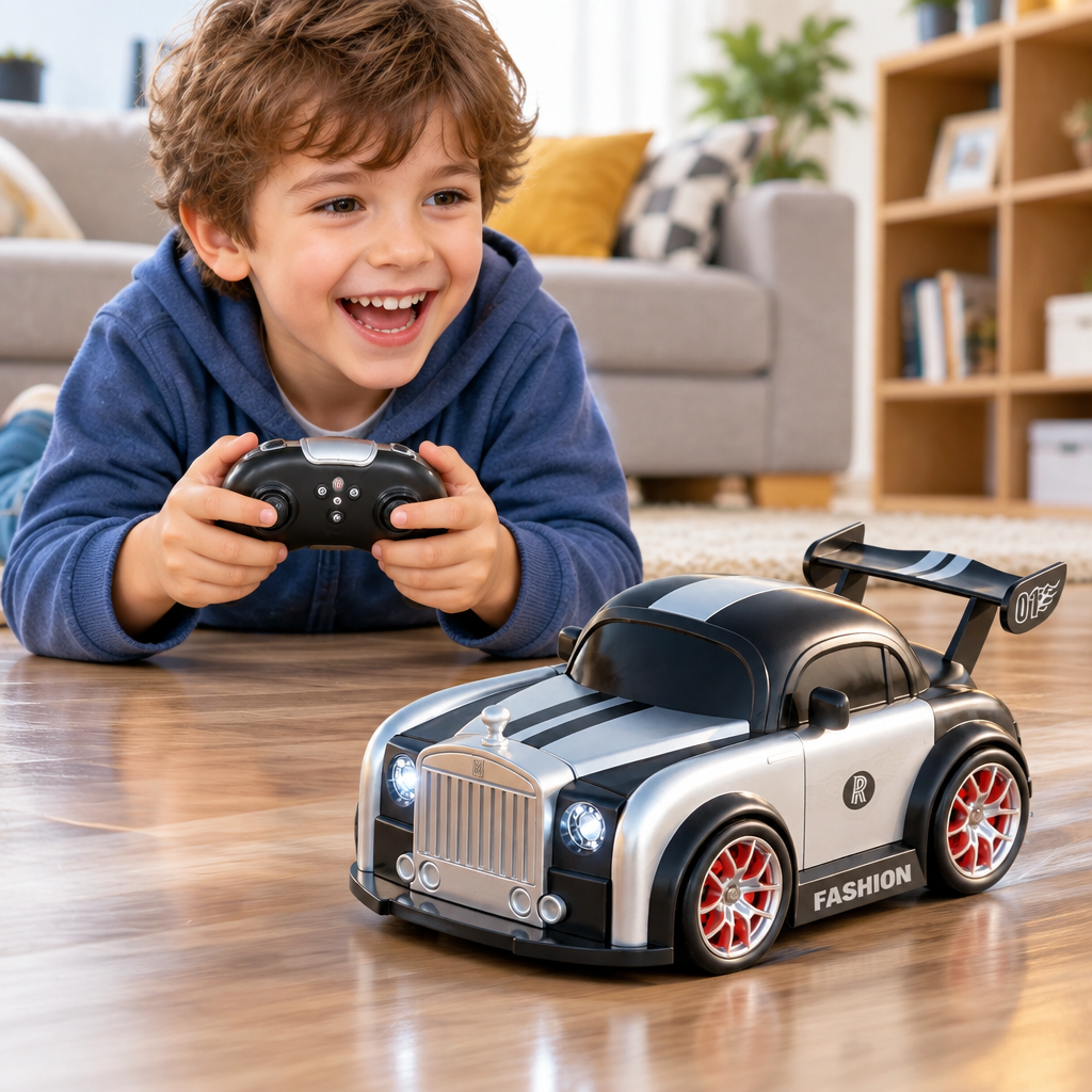 Mini Sensor RC Car – Desktop Follow and Drift Electric Toy for Stress Relief, Interactive Play and Birthday Gifts for Boys