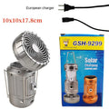 Multi-Function Solar Fan Light