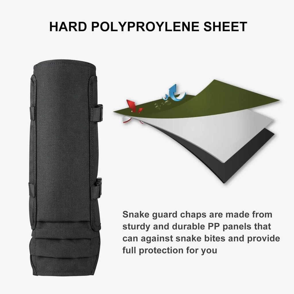 Waterproof Snake Bite Leg Gaiters Max