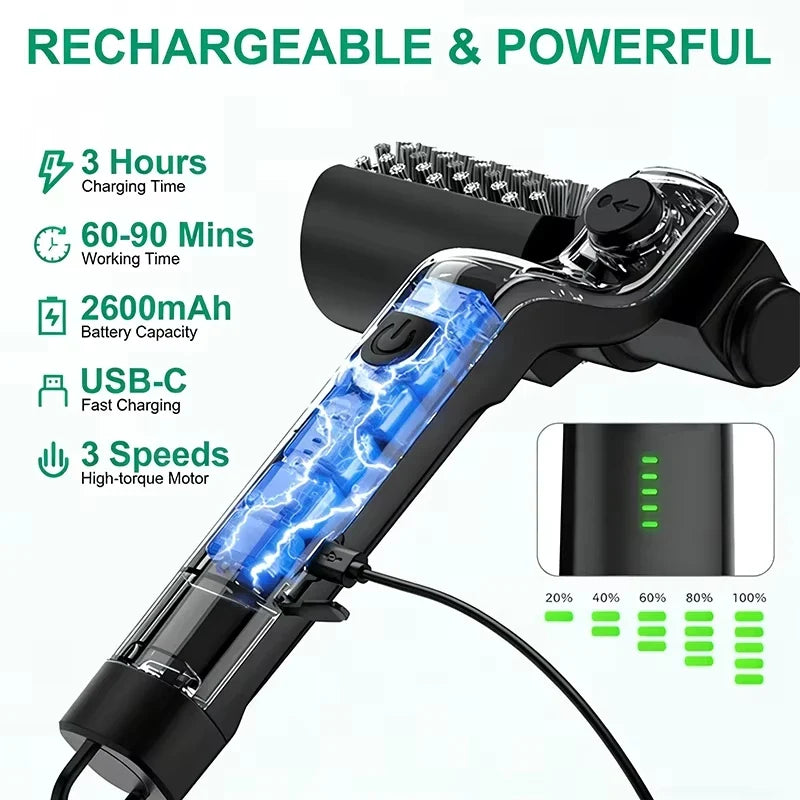 BBQ Electric Grill Brush (IN477)