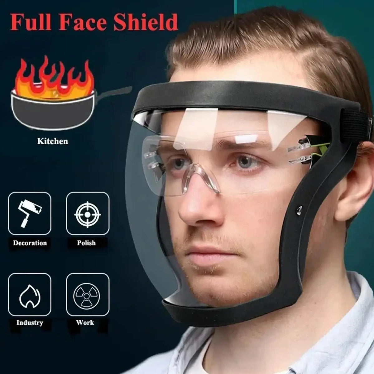 Anti-Fog Protective Face Shield T