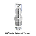 1/4" Pressure Washer Quick Connect Adapter Set