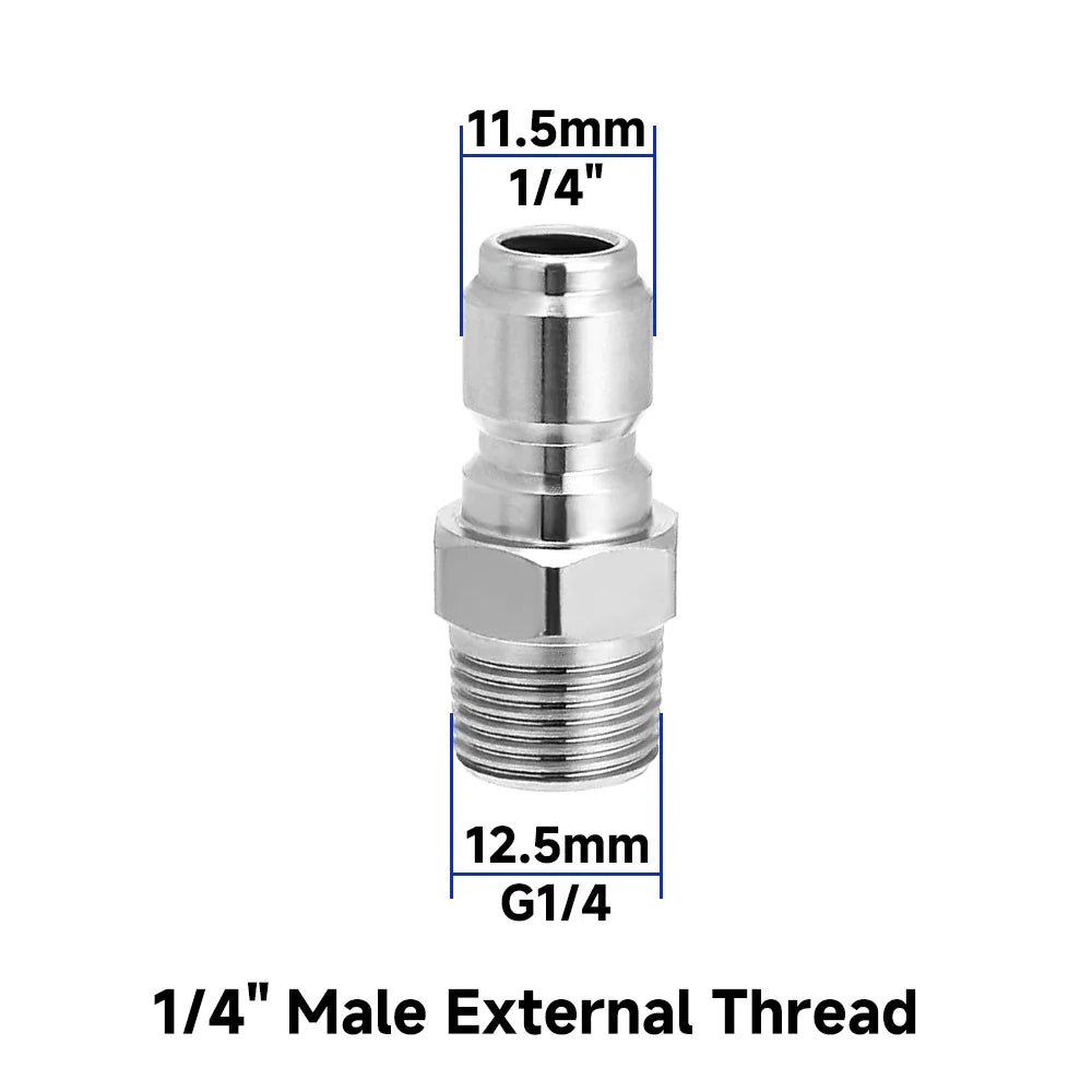 1/4" Pressure Washer Quick Connect Adapter Set