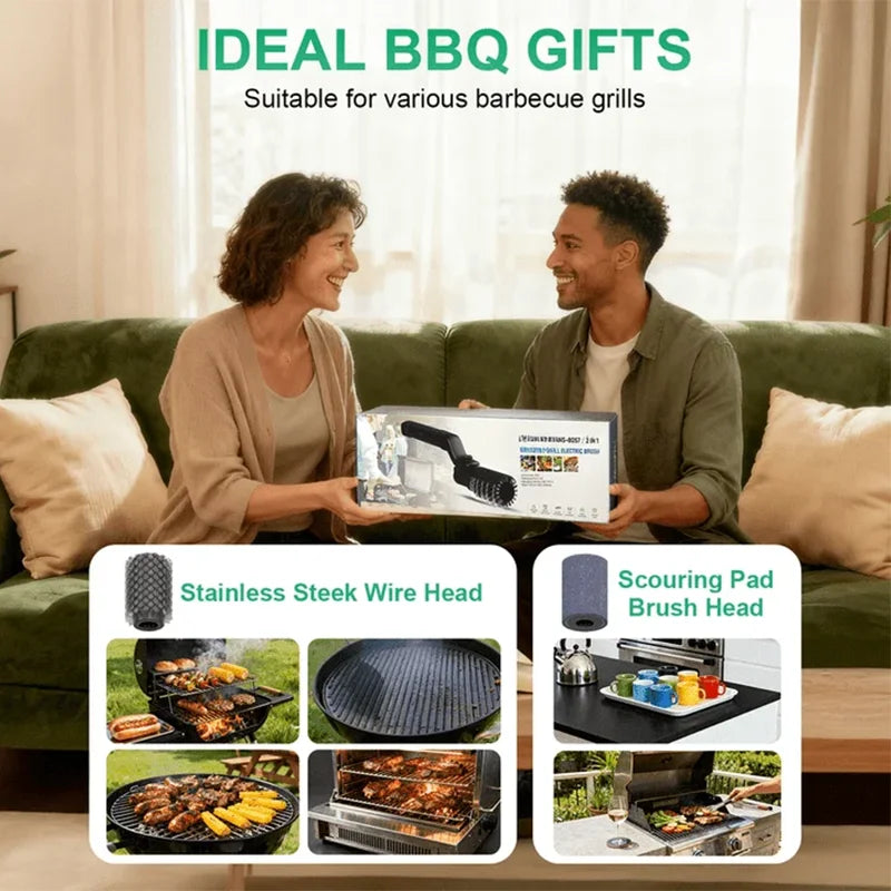 BBQ Electric Grill Brush (IN477)
