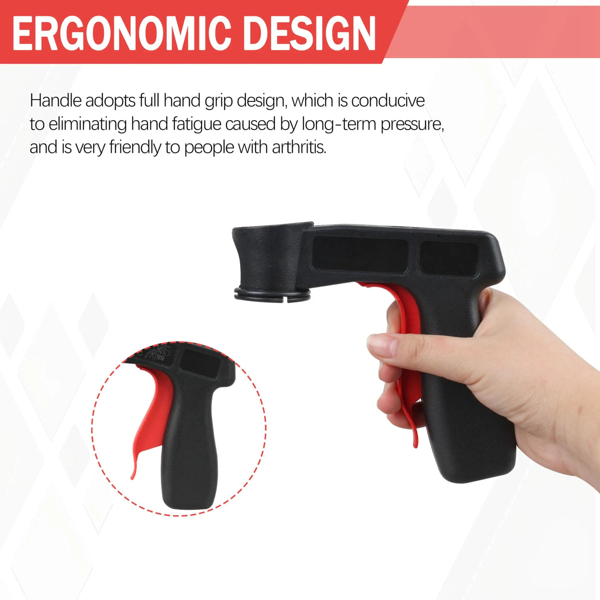 Spray Paint Gun Handle Set (R)