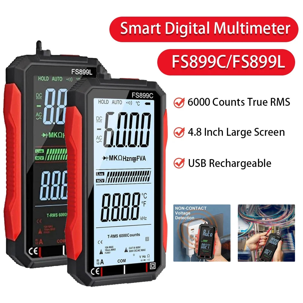 Digital Multimeter 6000 Counts (R)