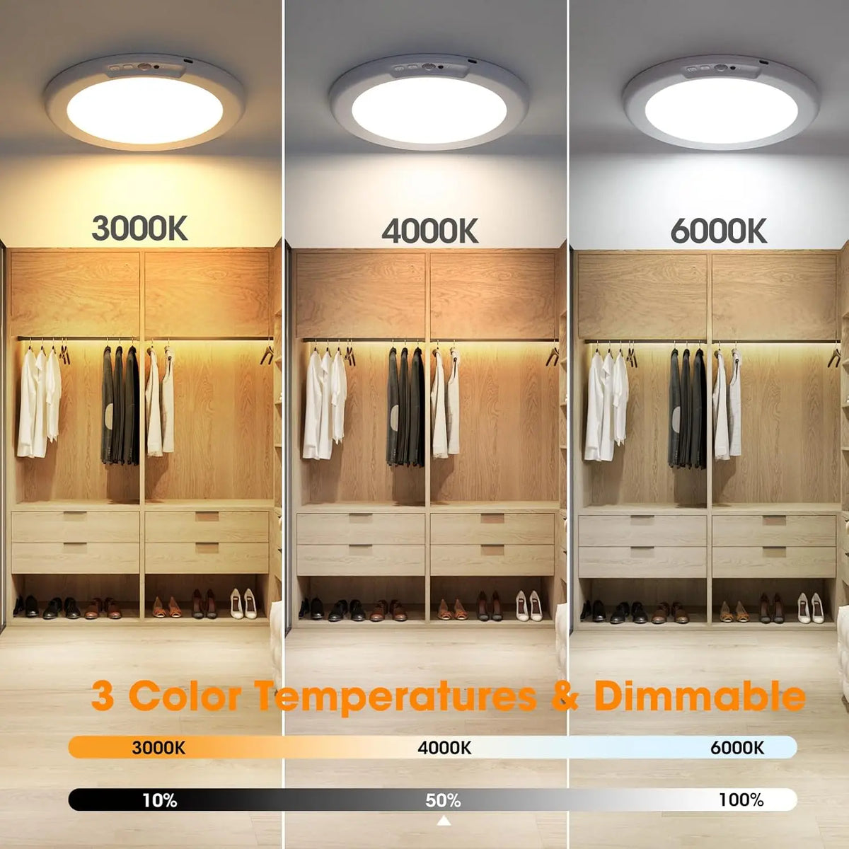 Motion Sensor Ceiling Light