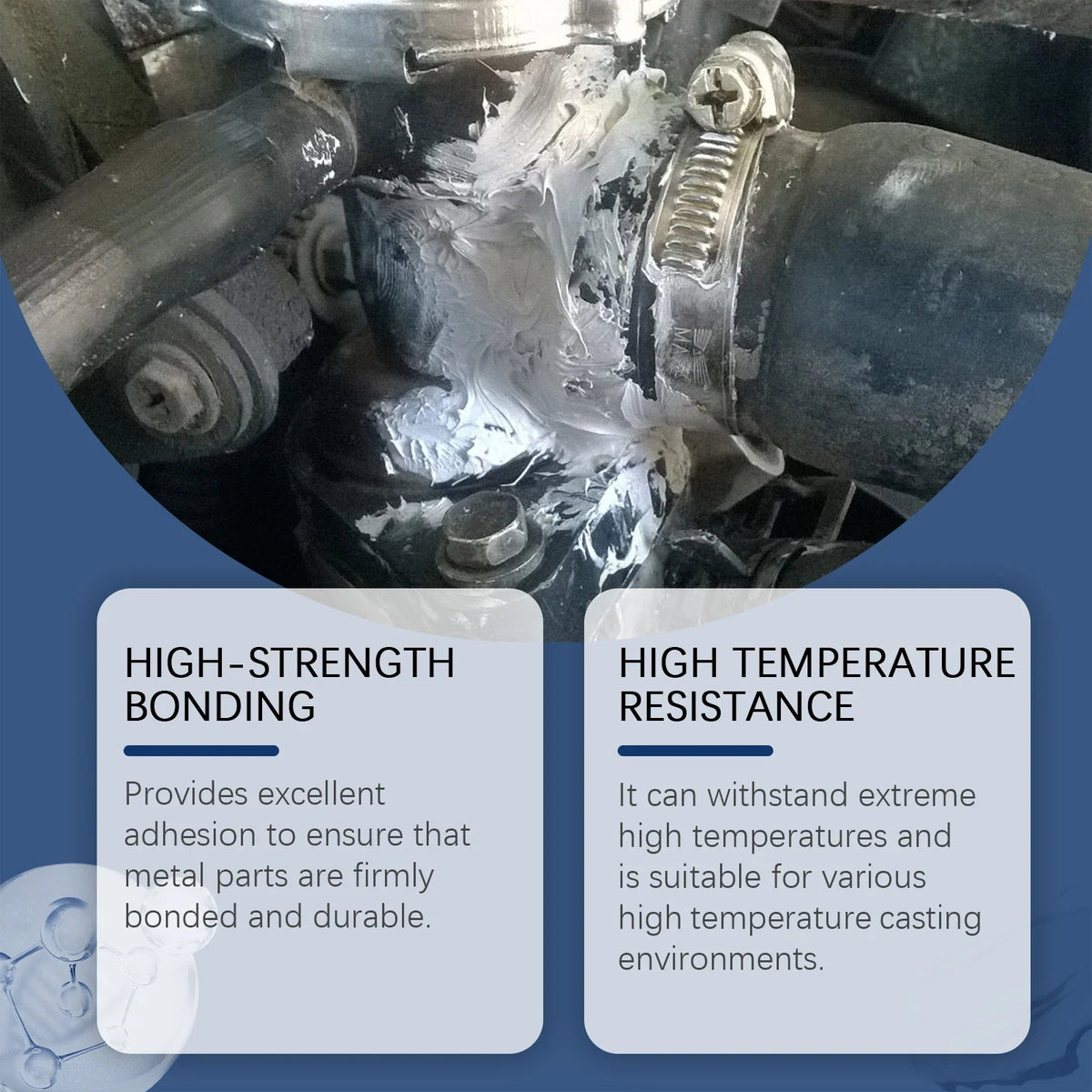 Strong Metal Repair Glue (High Temp & Waterproof)