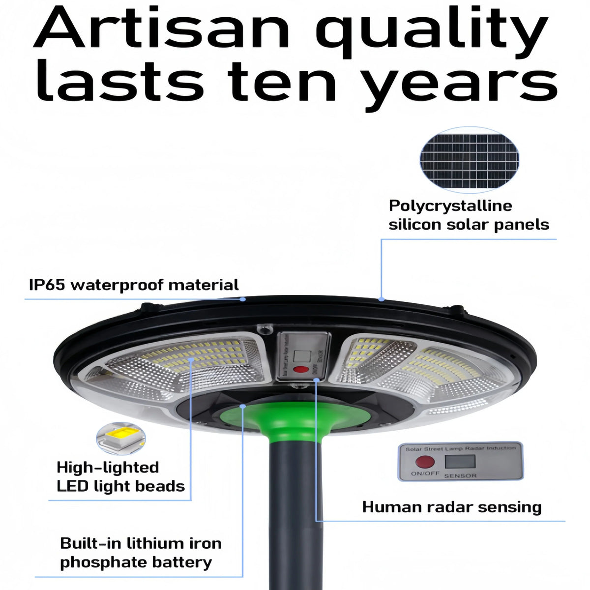 1000W Movable garden street lamp