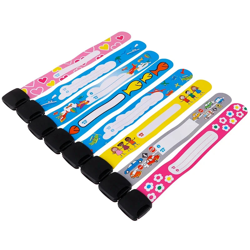 4PCS Adjustable Kids Safety Wristbands