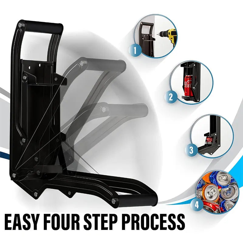 16oz Wall-Mounted Can Crusher