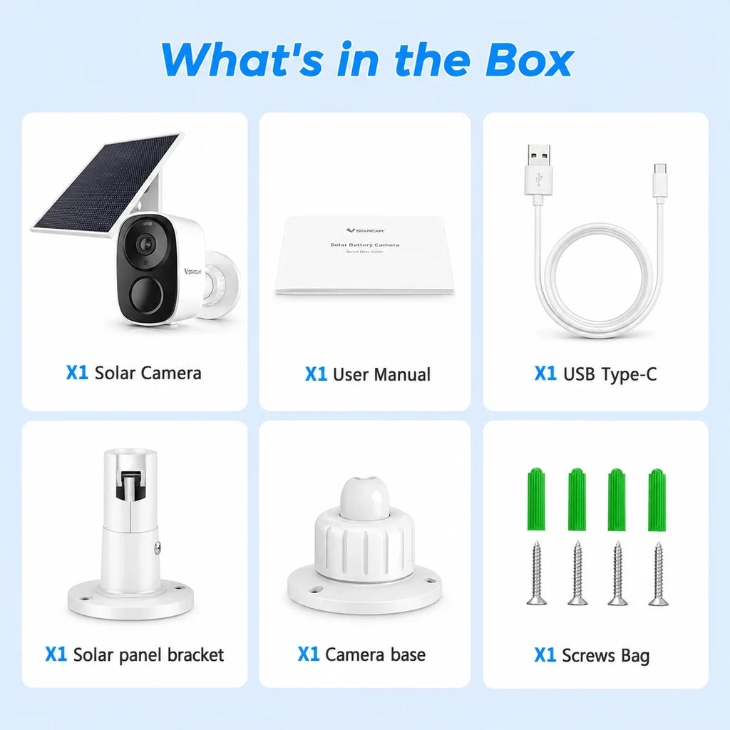 5MP Wireless Magnetic Security Camera