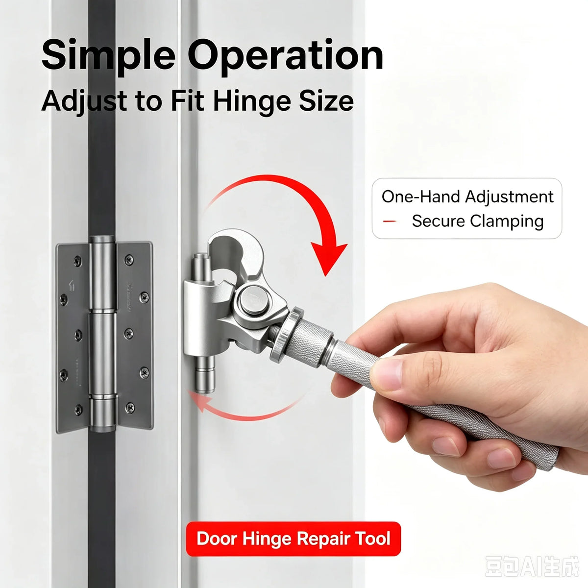 Adjustable Door Hinge Wrench