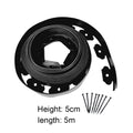 Garden Lawn Edging Border Kit with Spikes