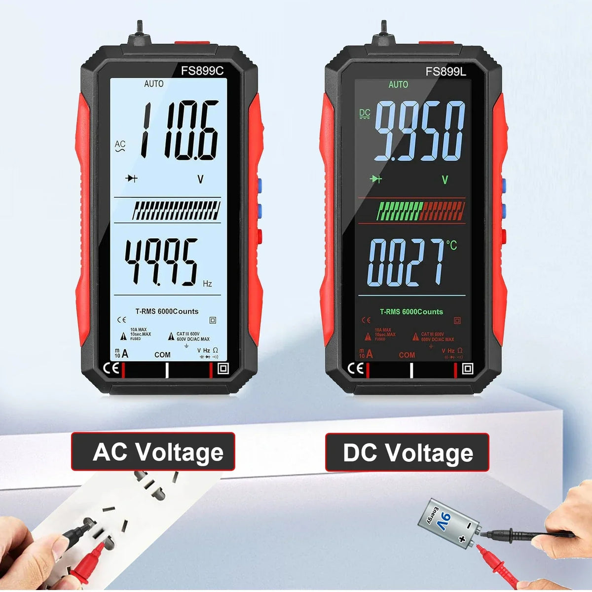 Digital Multimeter 6000 Counts (R)