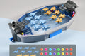 Multiplayer Navy Combat Board Game – Interactive Ejection Ball Battle Table Game Toy for Kids and Family Party Fun