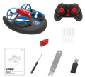Multifunction RC Hovercraft – 2.4G Water, Land and Air Mini Drone Vehicle for Kids, Outdoor Play and Gifts