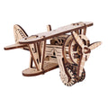 DIY Wooden Aircraft Puzzle Model Kit – Small 3D Plane Assembly Toy for Adults, Birthday, Halloween and Christmas Gift Ideas