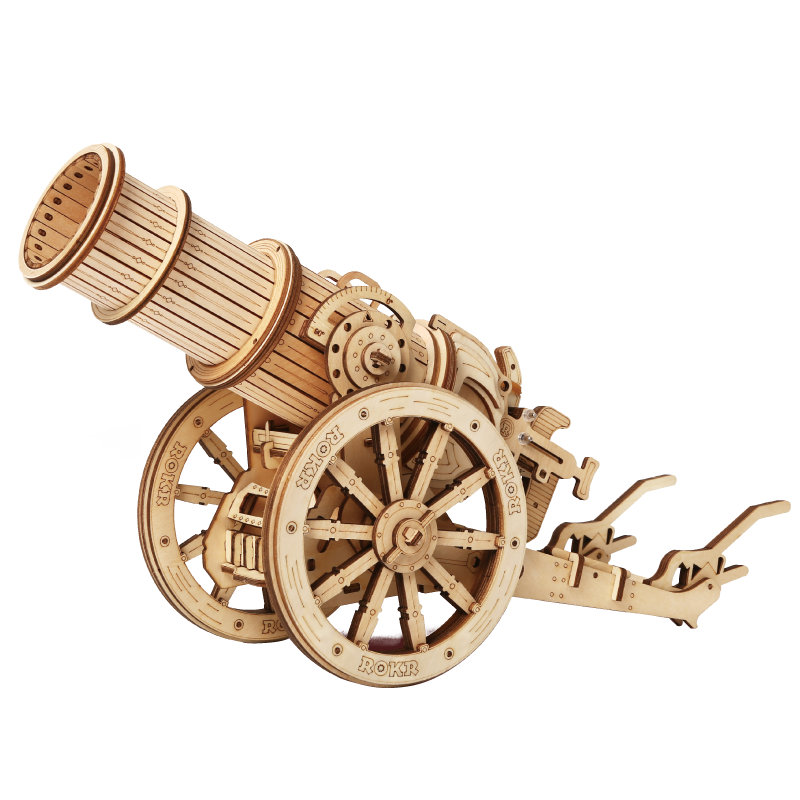Wooden Puzzle Siege Weapons Set – 3D Medieval War Strategy Assembly Toy for Kids, Teens and Adults