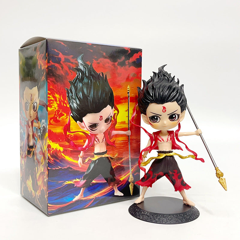 Blind Box Figure - Collectible Surprise Toy Featuring Nezha and Ao Bing Character Series
