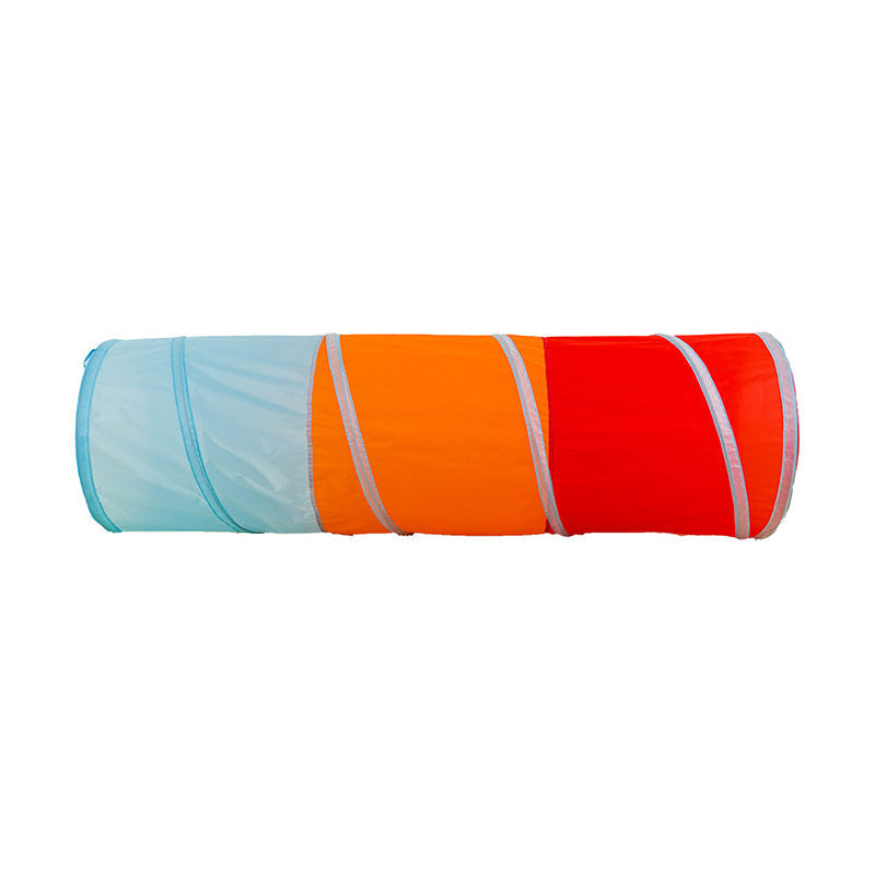 Kids Pop-Up Play Tent Set - Portable Crawling Tunnel and Ball Pool Playhouse for Indoor Outdoor Educational Fun