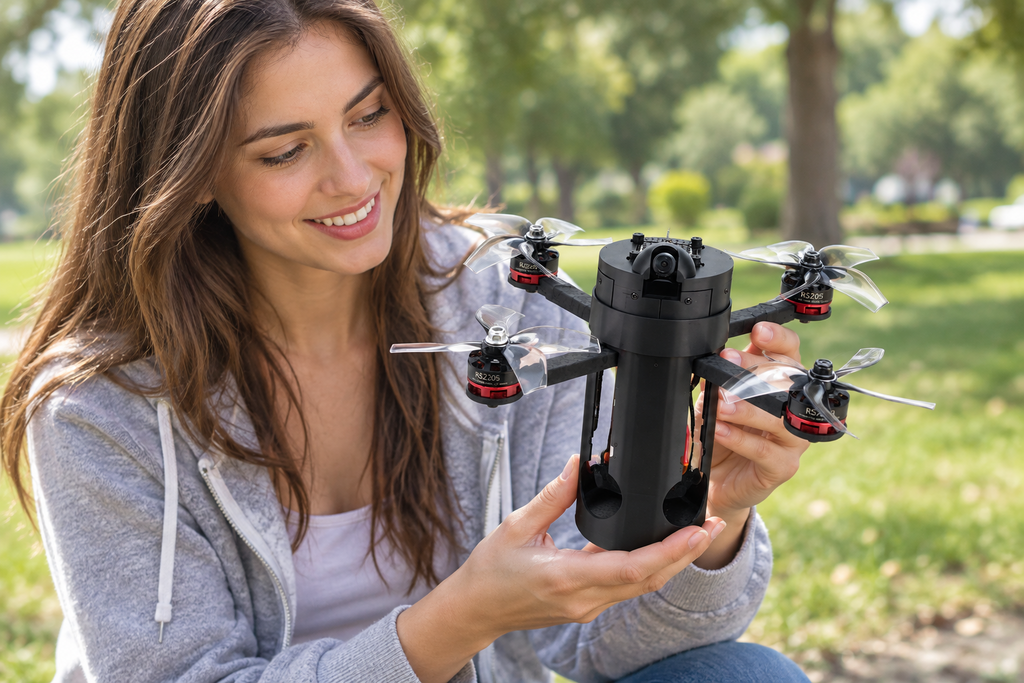 B-CUBE 60MM FPV Drone Frame Kit – Foldable Carbon Fiber Racing Quadcopter Chassis for Freestyle Builds, INAV and Betaflight Projects