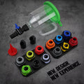 18-Piece Engine Oil Funnel Kit