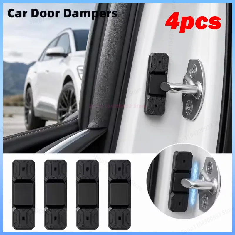 Citroen Magnetic Silicone Door Lock Dampener Pads – 4PCS