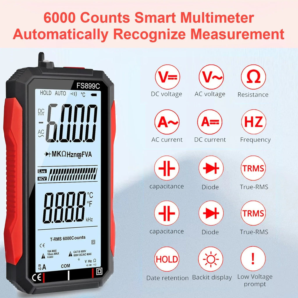 Digital Multimeter 6000 Counts (R)