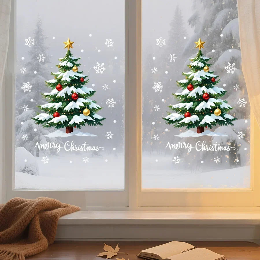 Merry Glow 3D Christmas Tree Sticker
