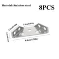 Heavy Duty Angle Brackets (Stainless Steel)