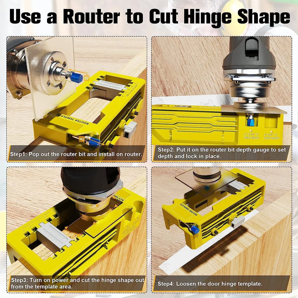 Door Hinge Installation Kit