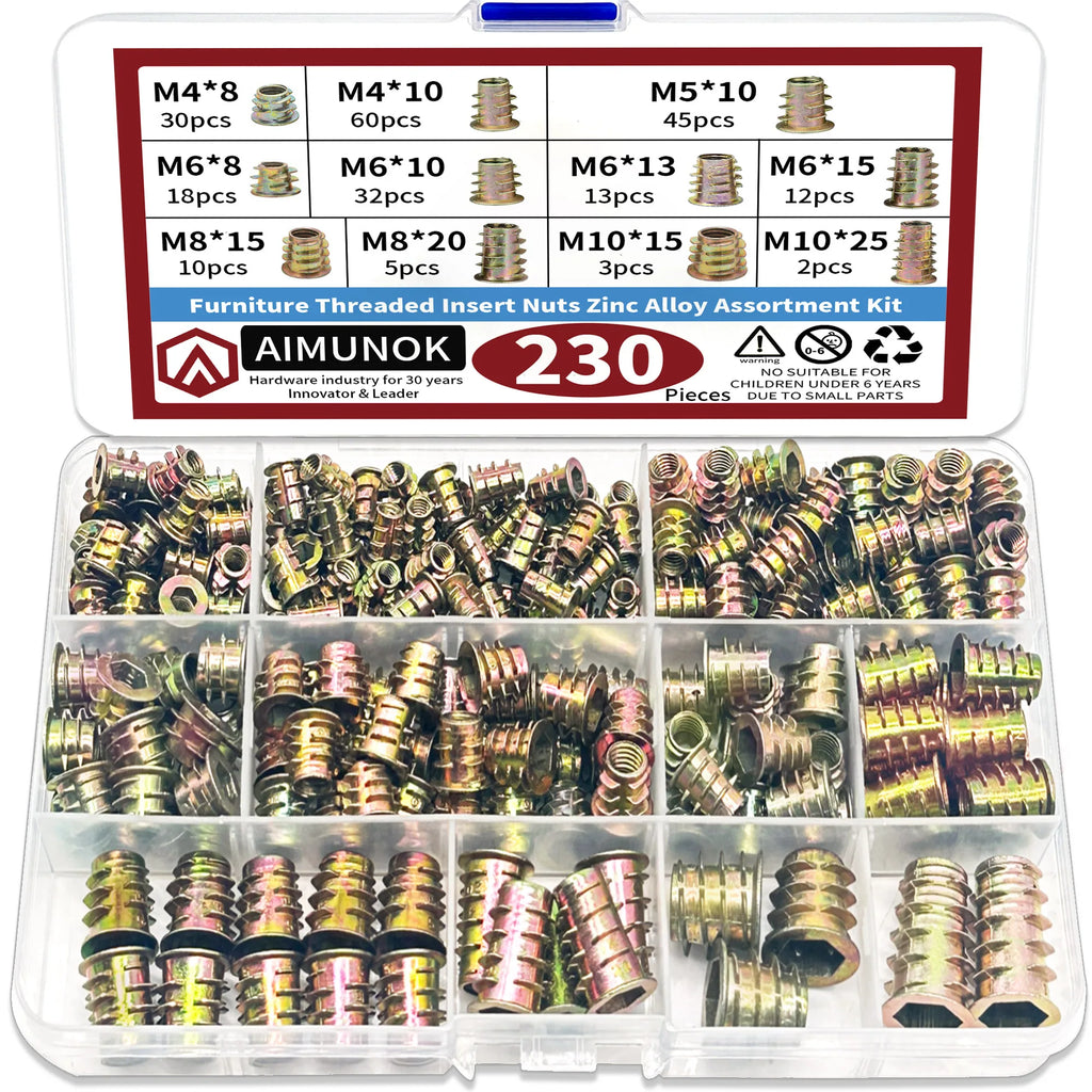 Threaded Inserts Nuts