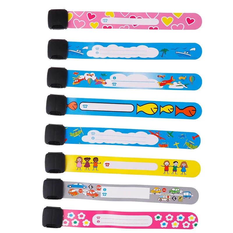 4PCS Adjustable Kids Safety Wristbands