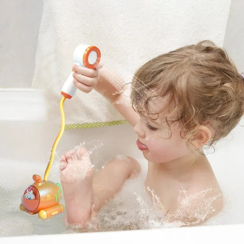 Baby Bathtub Shower - Portable Camping Shower Pump for Toddler Kid