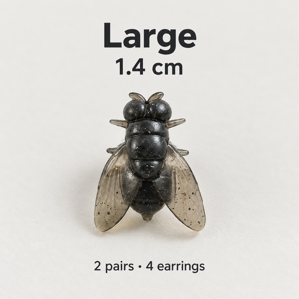 Buzzkill Fly Stud Earrings