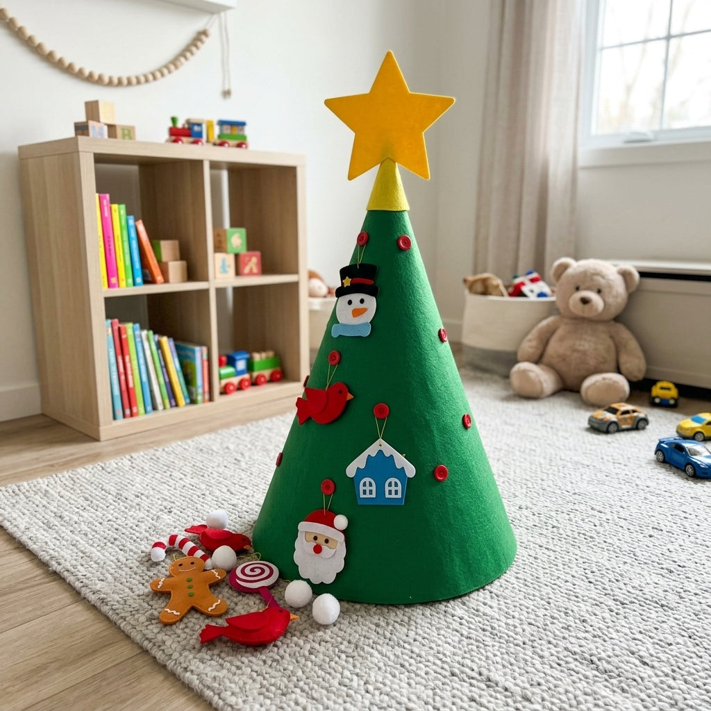 3D Christmas Tree Hanging Ornaments for Kids Xmas Gifts