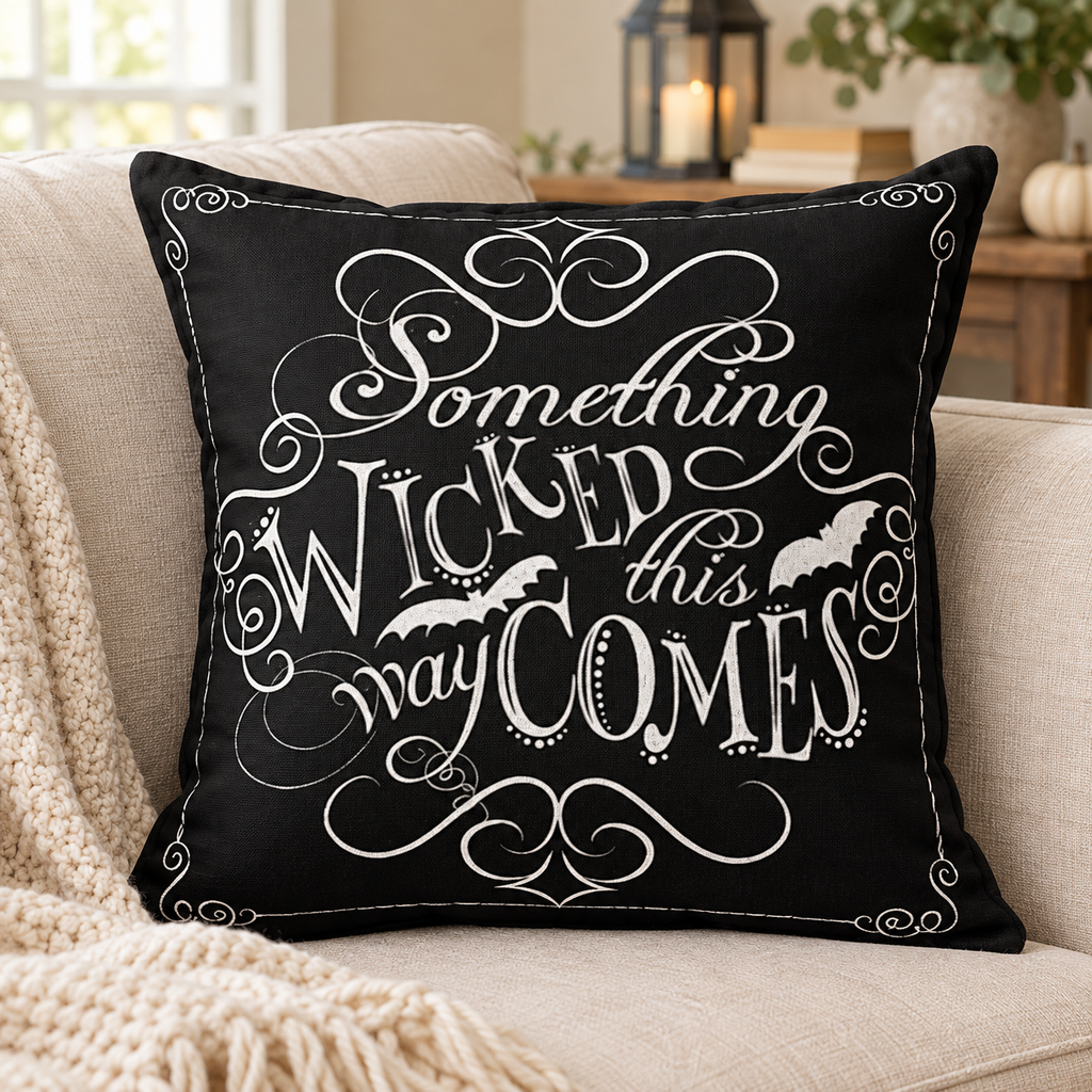 Nordic Style Halloween Pillow Case