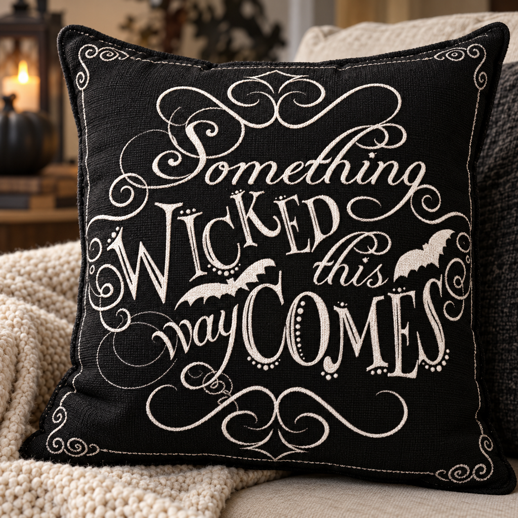 Nordic Style Halloween Pillow Case