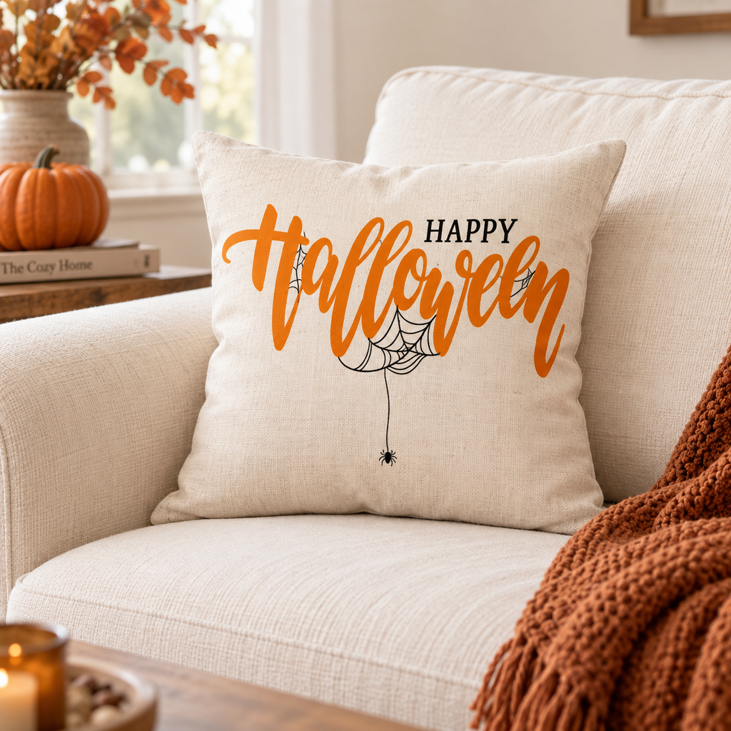 Harvest Season Fall Halloween Pillow Cases