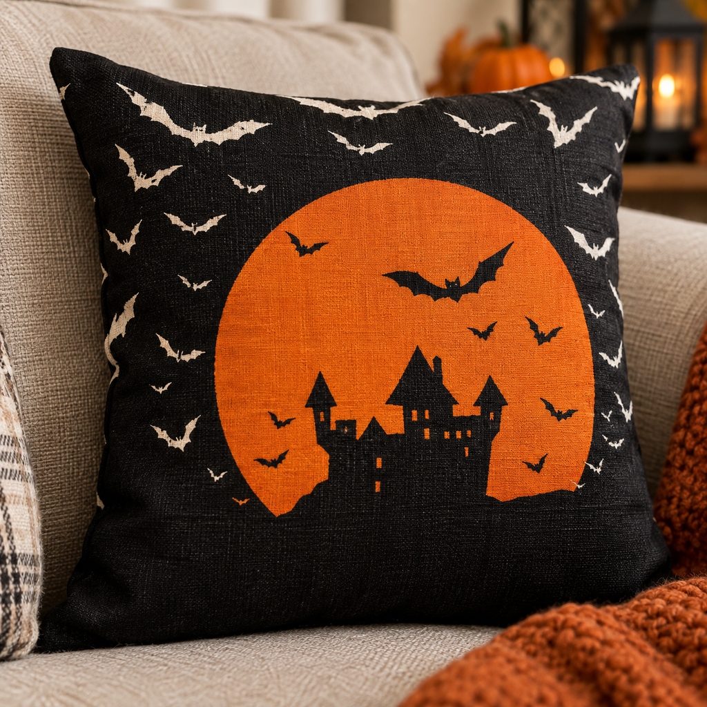 Harvest Season Fall Halloween Pillow Cases